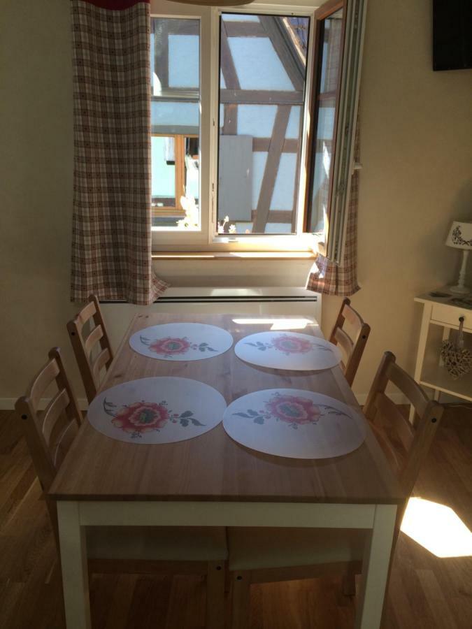 Gite Chez "Mamie Schlop" Kientzheim Exteriér fotografie