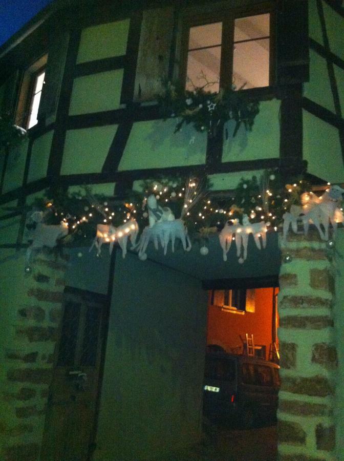 Gite Chez "Mamie Schlop" Kientzheim Exteriér fotografie